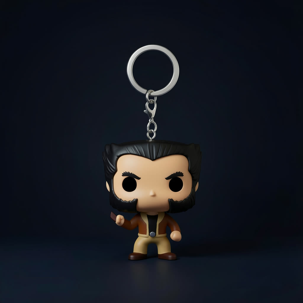 Pocket Figure Keyring
